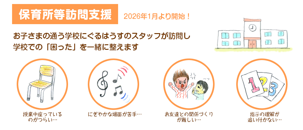 新サービス 保育所等訪問支援 開始